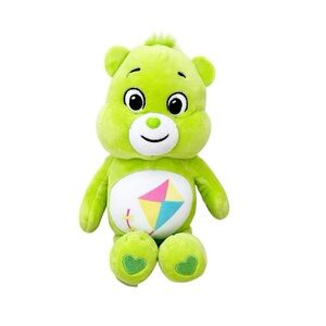 Soft & Huggable Do Your Best Bear Care Bear 2021 Green & White Plush